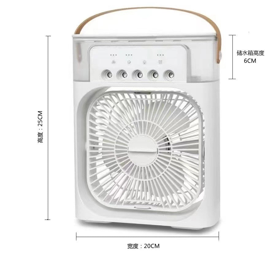 Tragbarer 3-in-1-Luftkühler – Mini-Klimaanlage für Zimmer, Büro & Auto | Schnelle Kühlung + Luftbefeuchter | Versand aus den USA 🇺🇸 | TikTok & Amazon Bestseller!
