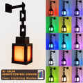 Lumière de lanterne RVB de style pixel
