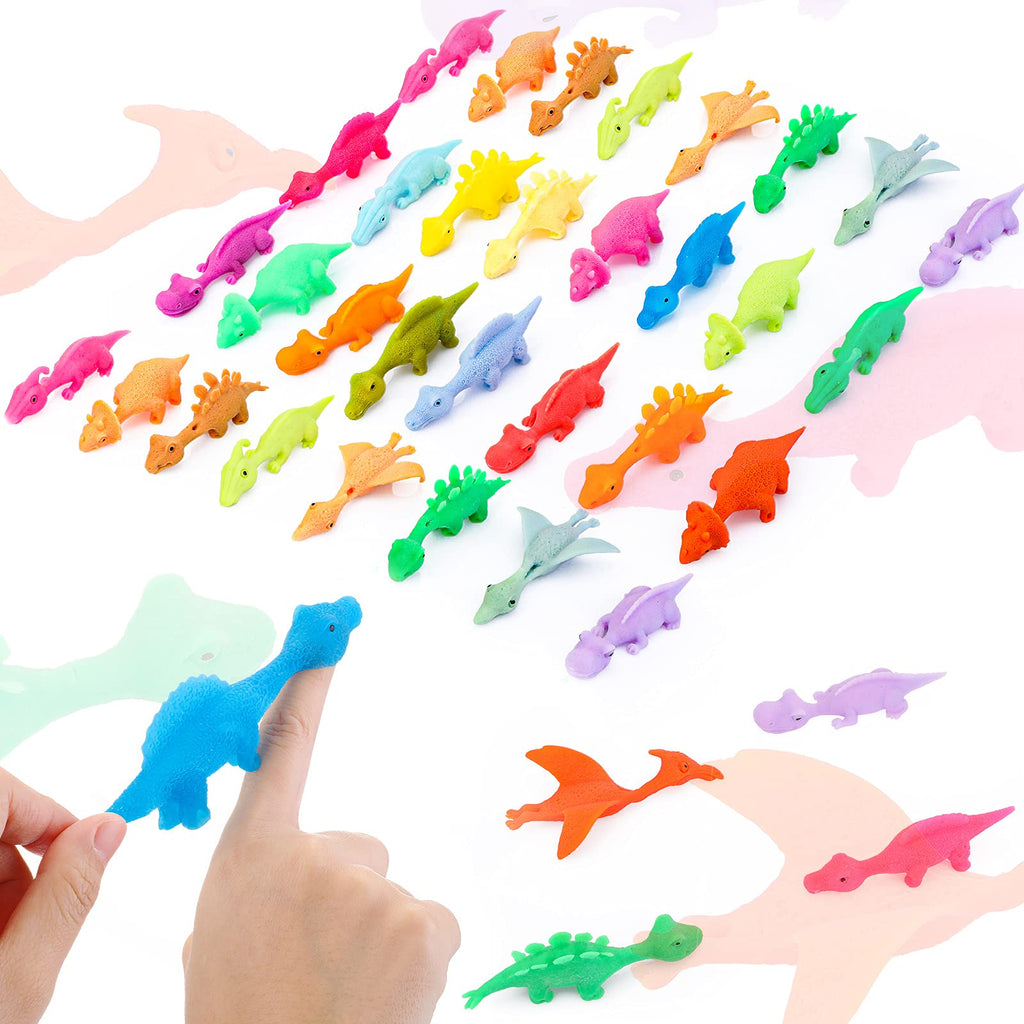 Steinschleuder Dino-Katapult Fingerspielzeuge