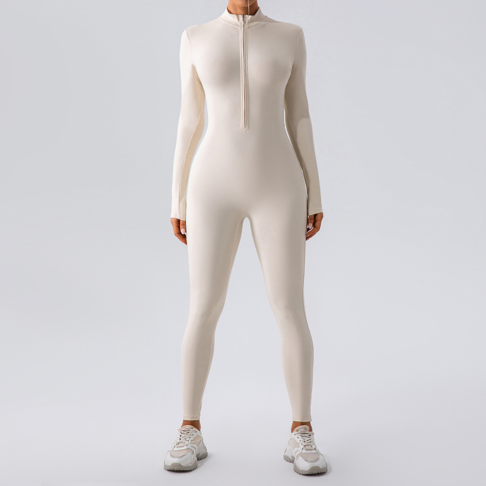 Fleecegefütterter Yoga-Jumpsuit