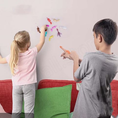 Steinschleuder Dino-Katapult Fingerspielzeuge