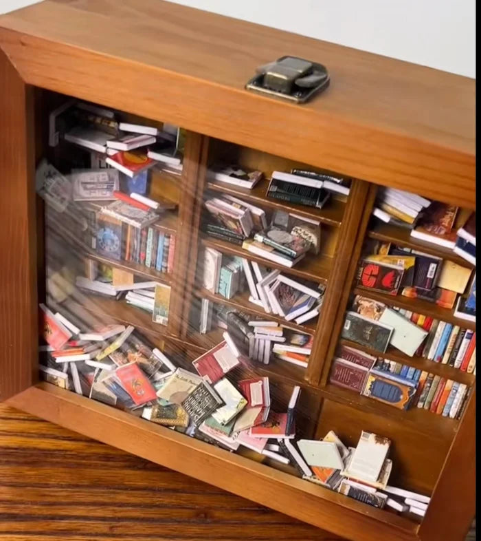 Angst-Bücherregal | Schütteln Sie Ihre Angst ab