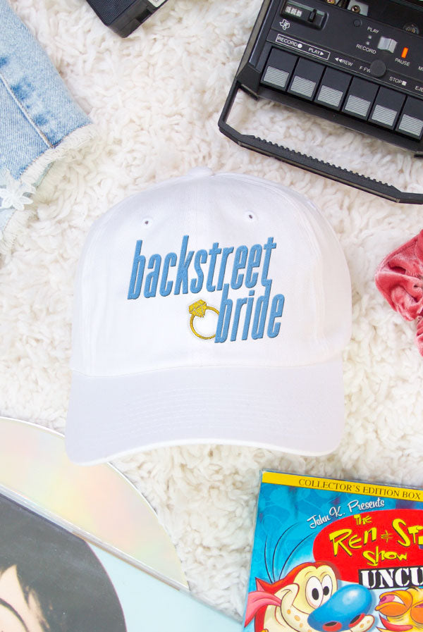 Backstreet Bride | Backstreet Babe - Die ultimativen Jungs-Band Junggesellinnenabschied-Hüte!