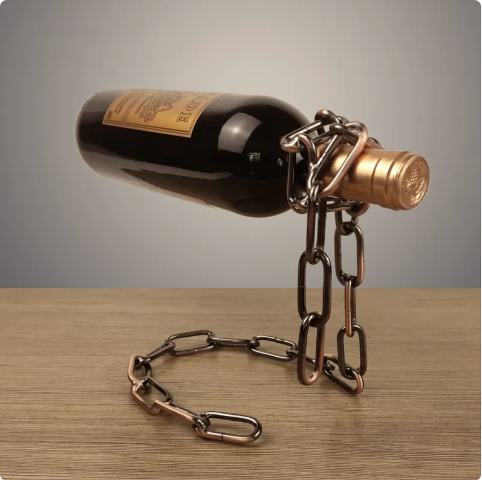Aufhängekette Weinregal Metallhalter