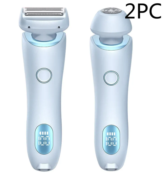 Rasage électrique en duo